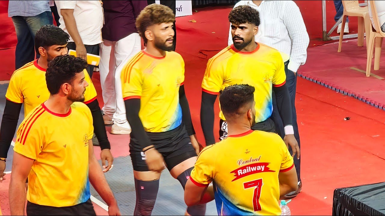 CENTRAL RAILWAY vs Midline Rajyastariya Kabaddi Spardha 2026