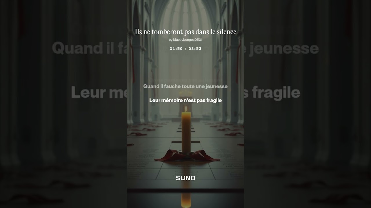 Ils ne tomberont pas dans le silence