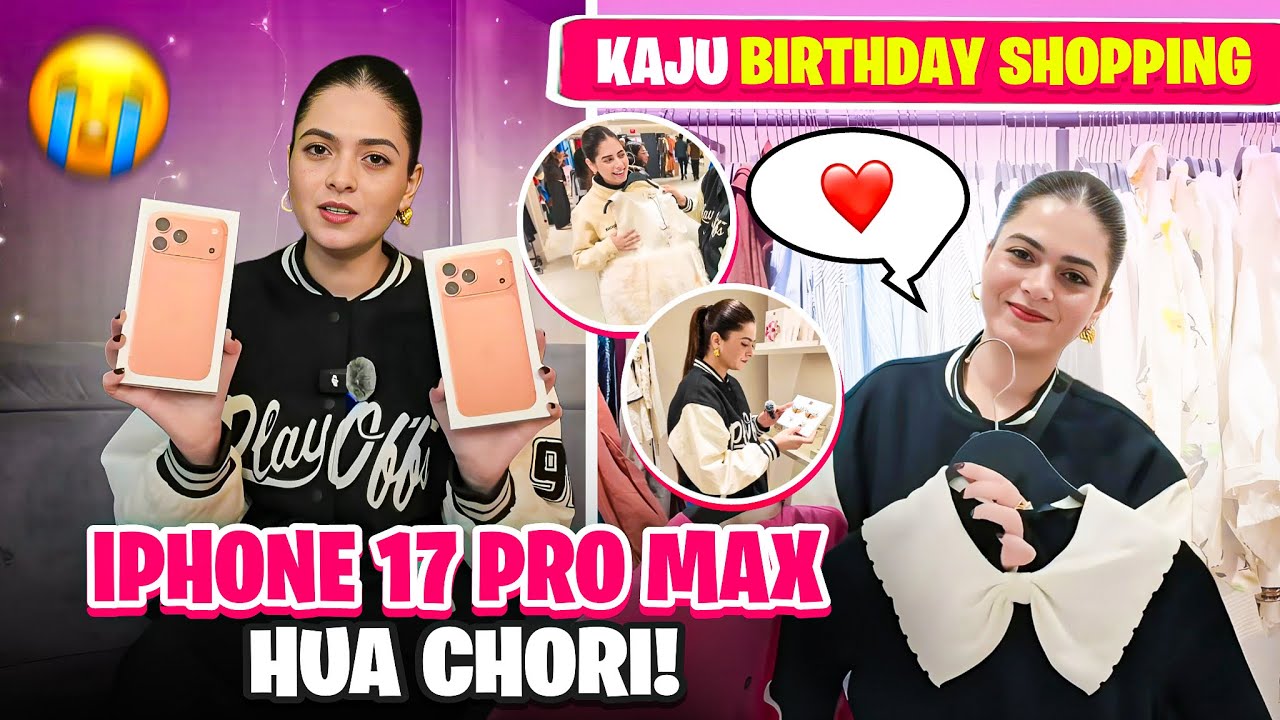 iPhone 17 Pro Макс Чори и Кадзю Ки делают покупки на день рождения | Конкурс 365Days365Vlogs | Ши...