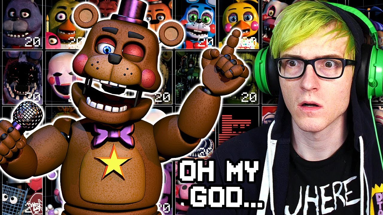 FNAF Ultimate Custom Night — это кошмар