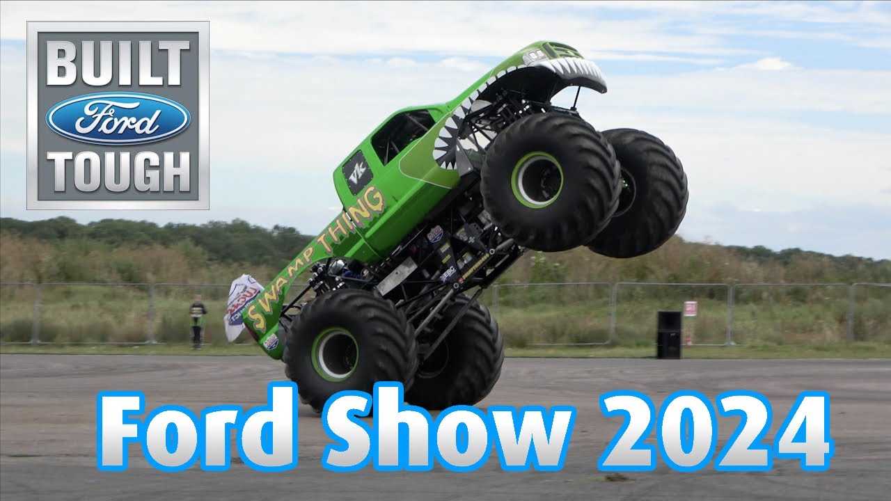 Swamp Thing goes to the ford show!