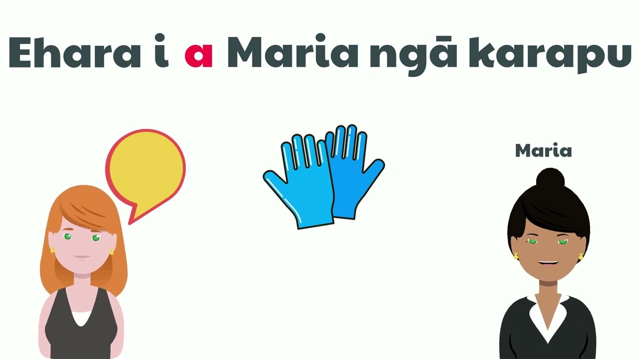 Кому это принадлежит? - Изучите язык маори