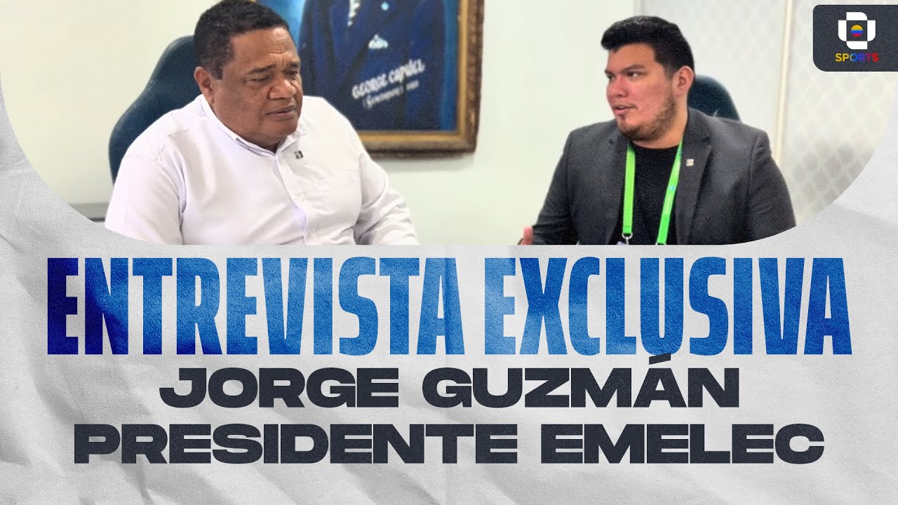 ENTREVISTA EN EXCLUSIVA| 🔵JORGE GUZMÁN PRESIDENTE DE EMELEC | #emelec