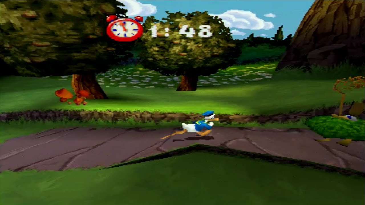Donald Duck Quack Attack PS1 112% Playthrough Part 2 (Time Trials Part 1)