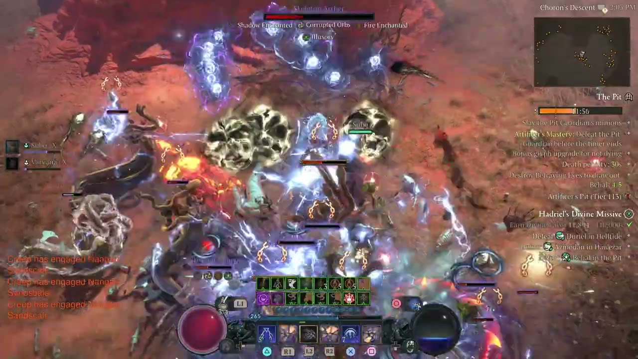 Diablo IV Pit 113 Sorcerer