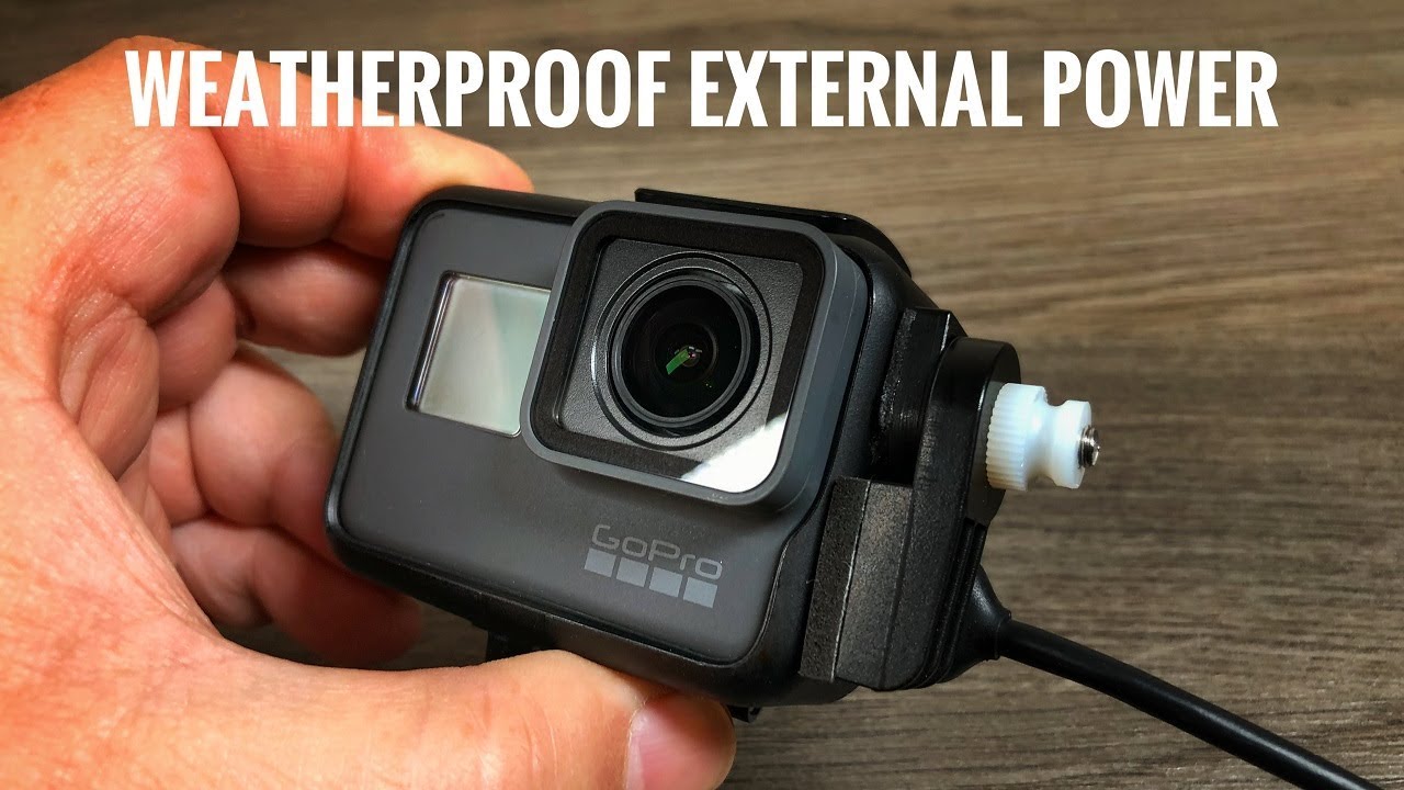 Weatherproof External Power for GoPro Hero 5/6/7 | X~PWR-H5
