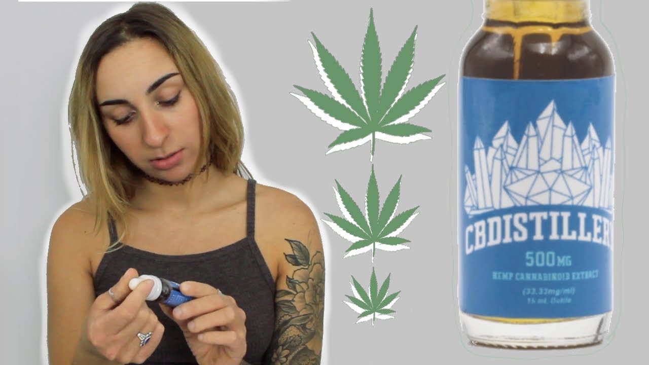 CBD OIL Live Reaction + CBDistillery Tincture Review