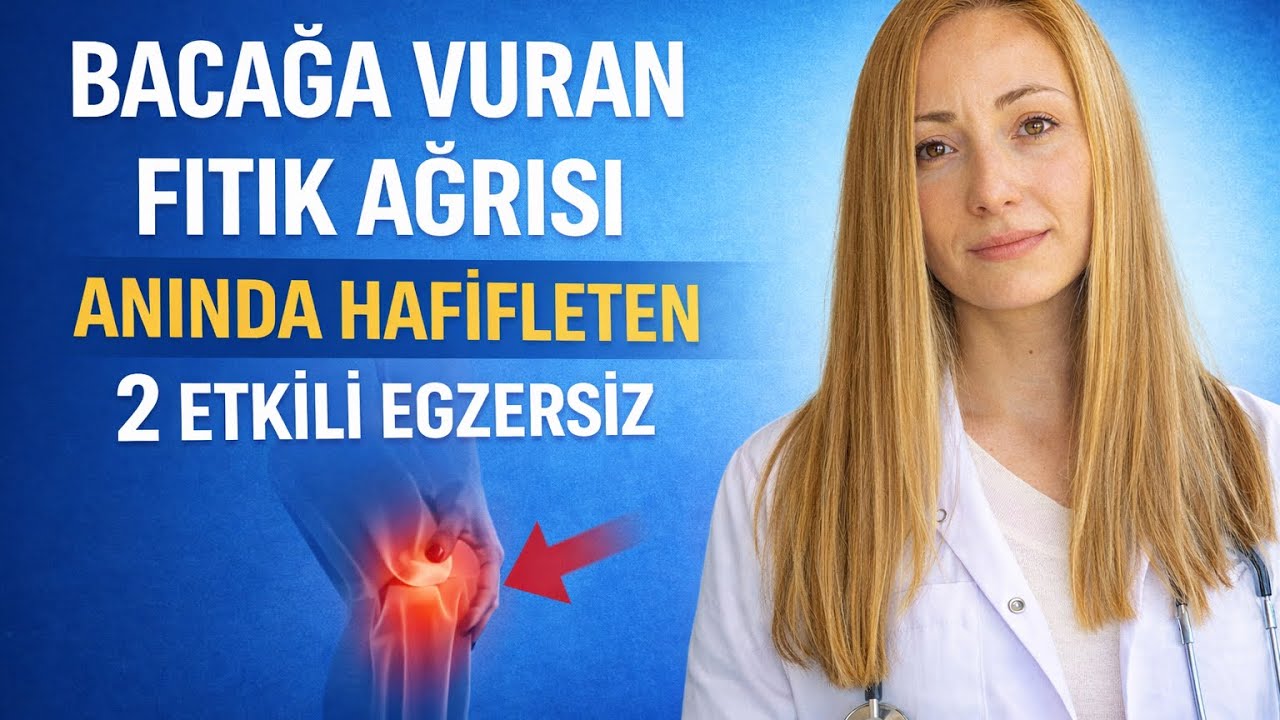 BACAĞA VURAN FITIK AĞRISINI ANINDA HAFİFLETEN 2 ETKİLİ EGZERSİZ