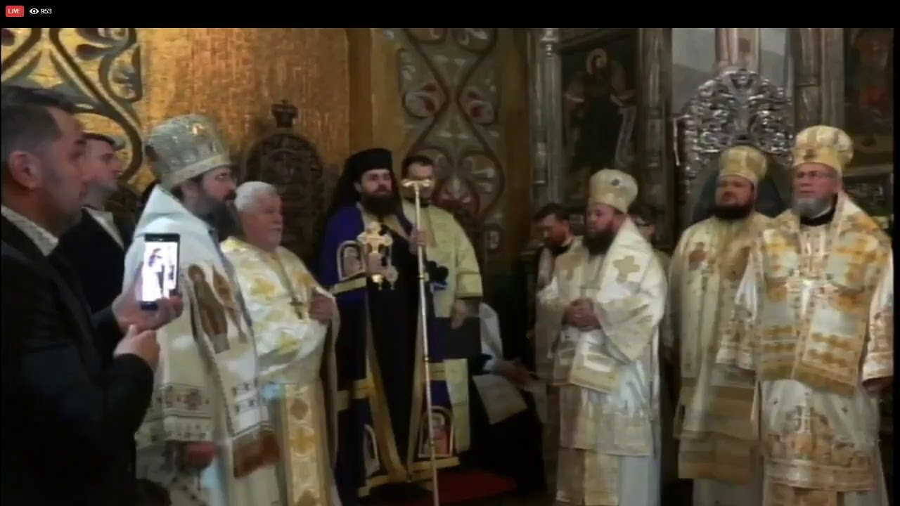 Sfânta Liturghie, hirotonia întru arhiereu a PCuv. Arhim. Benedict Vesa