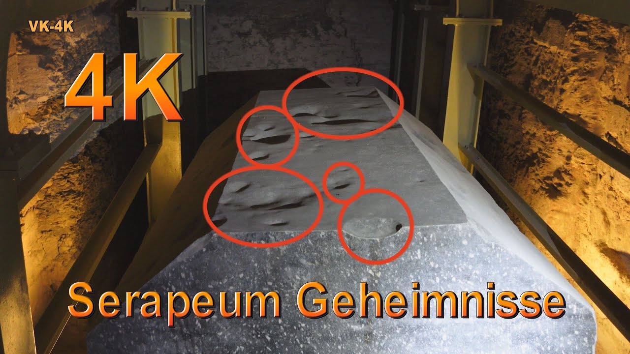 Serapeum Sakkara in Ägypten mit Megalith Sarkophagen, Geheimnis und Prä Astronautik? Teil 5/17
