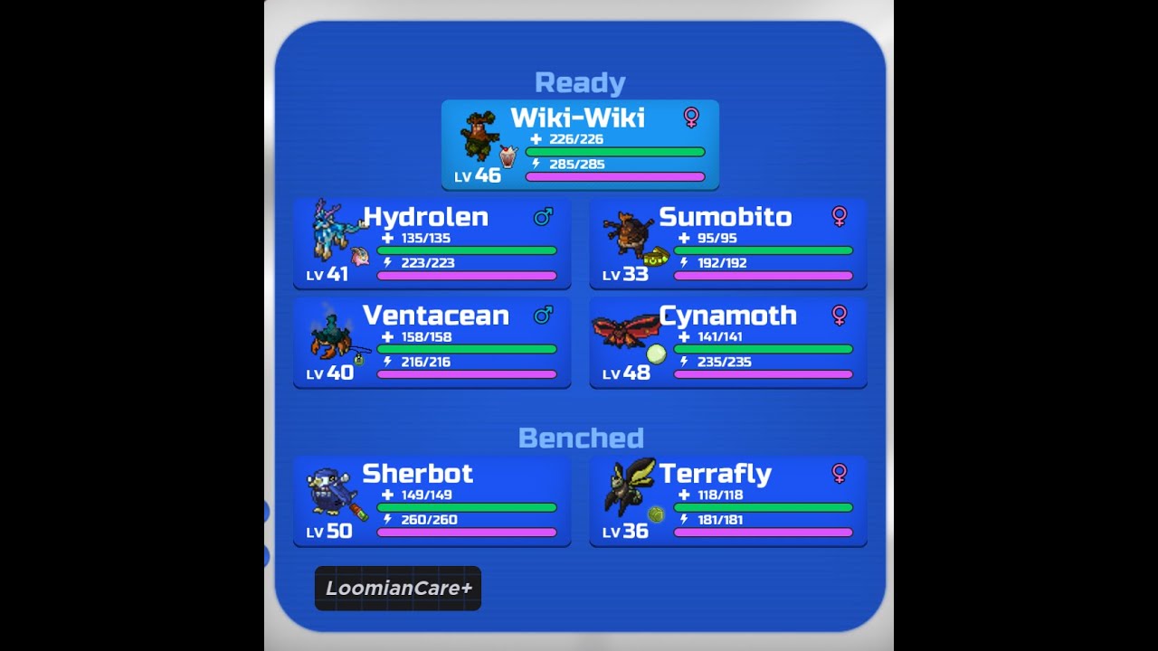 The Worst PVP TEAM OF ALL TIME, I got 0 Wins. Loomian Legacy PVP.