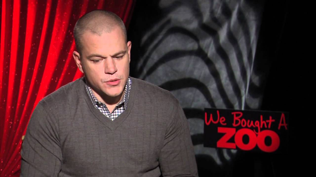Matt Damon, Scarlett Johansson, Cameron Crowe interviews for WE BOUGHT A ZOO