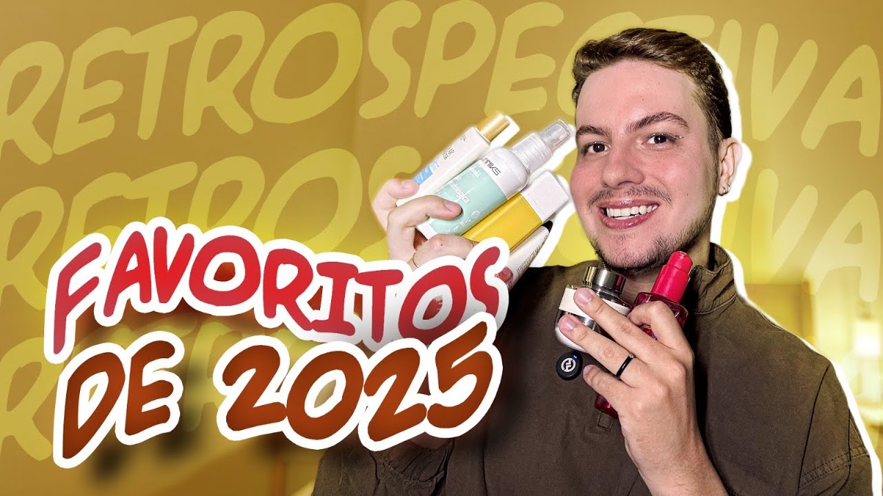 FAVORITOS DE 2025: OS PRODUTOS QUE EU MAIS USEI E AMEI! 🖤✨