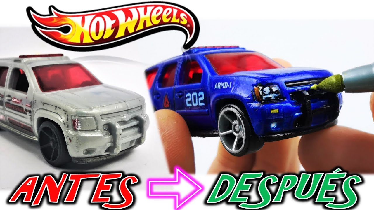 Aprende a Personalizar tus autos HOT WHEELS con MARCADORES #2 | how to CUSTOM HOTWHEELS  DIY