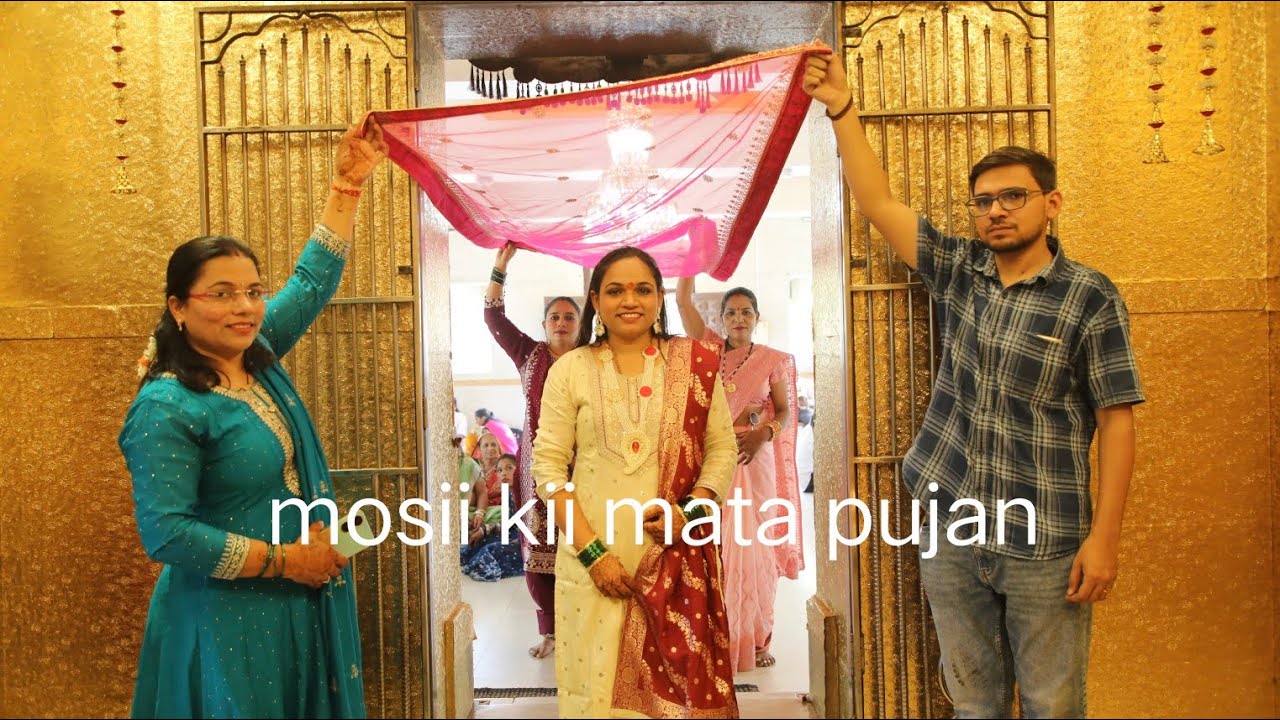 Mossi ki mata pujan🌸kyaa dance kiya hh bhaii😎