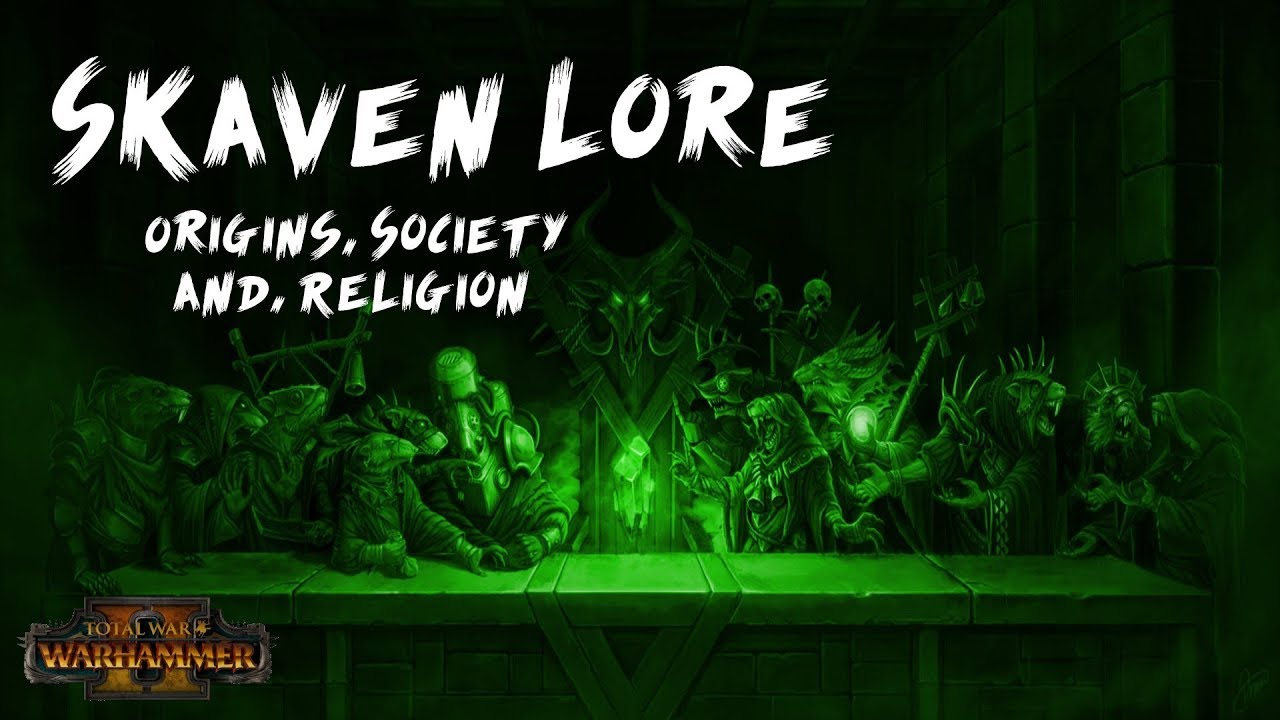 Total War: Warhammer Skaven Lore Society, Religion, and Origins