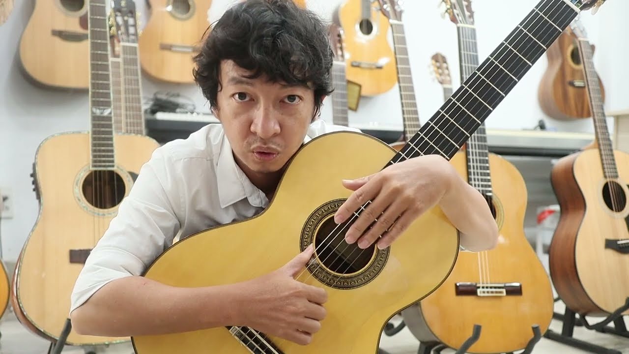 Guitar Classic Tây Ban Nha . Antonio Sanchez 1020 ( Full Solid ) 0936.239.138 Zalo