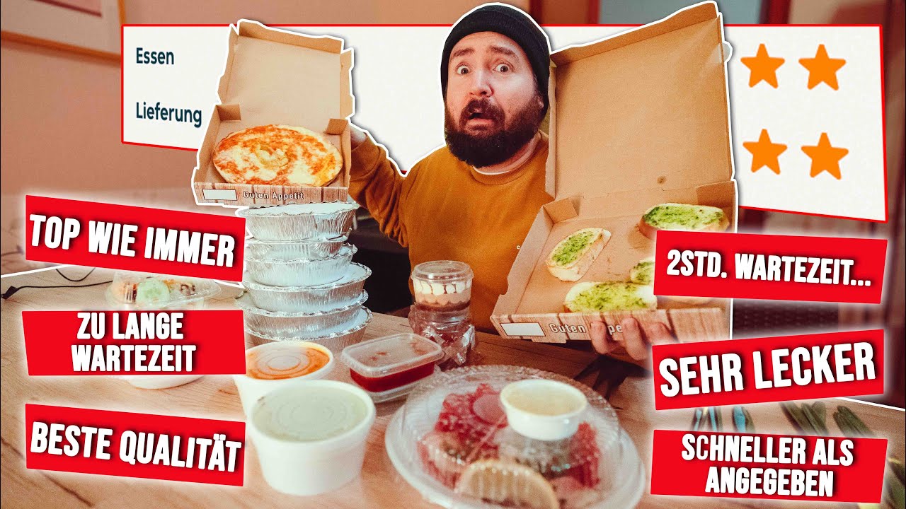 Wir BESTELLEN vom BESTEN RESTAURANT in SPANDAU