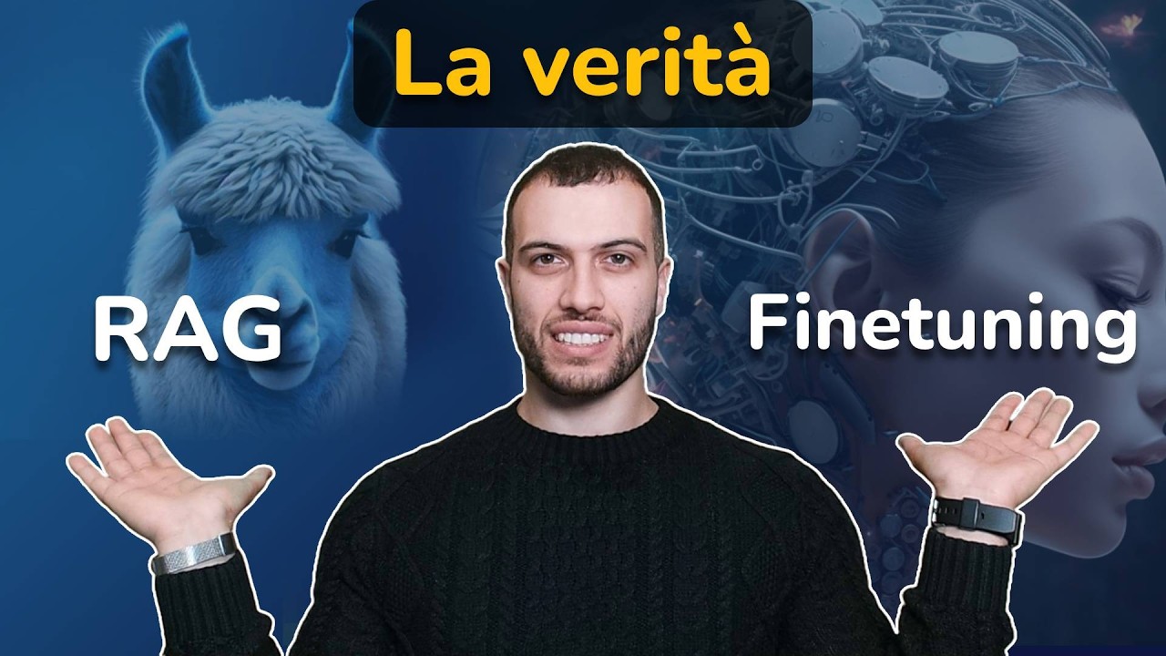 Finetuning o RAG? La Verità sull'Addestramento dei Modelli AI (E Come Scegliere!)