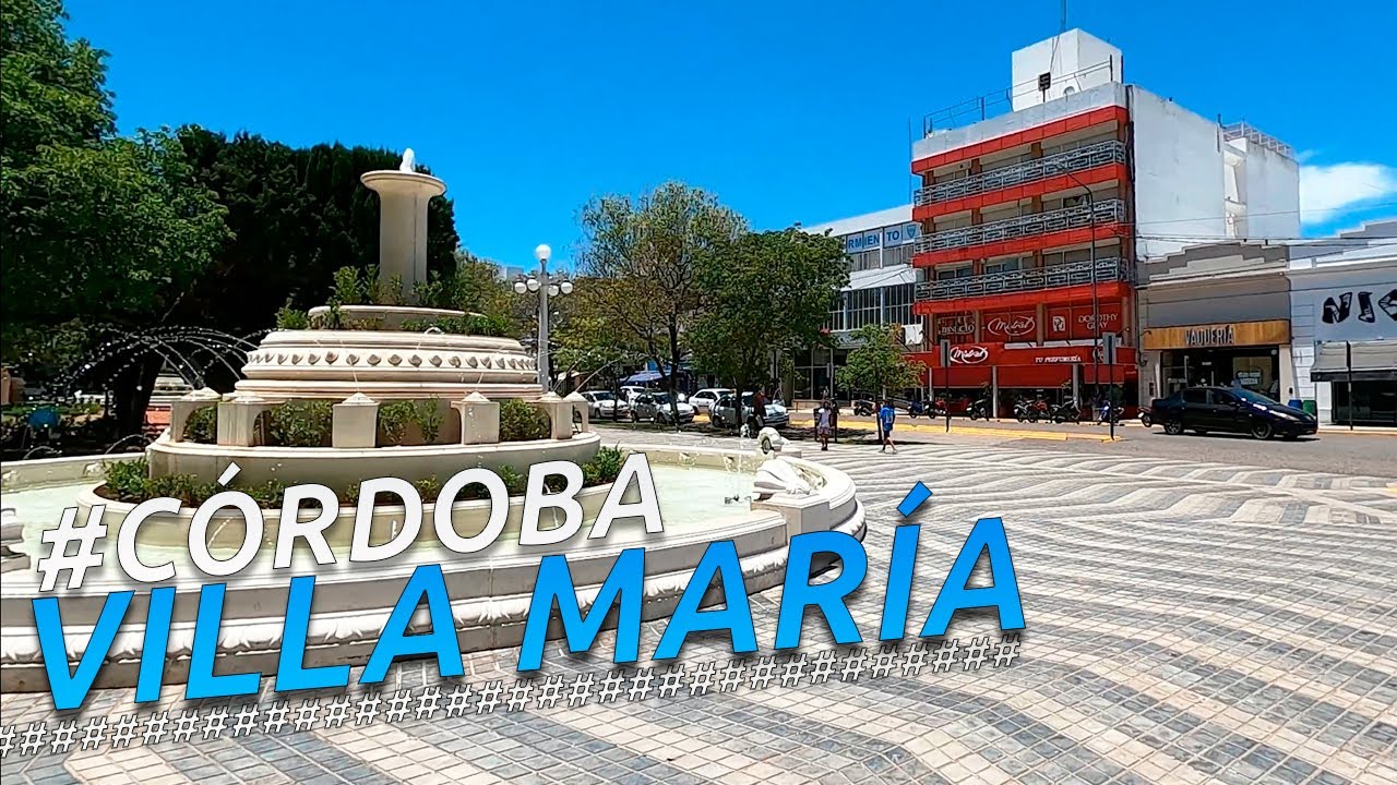 Recorriendo VILLA MARÍA | CÓRDOBA | ARGENTINA | 4K Walking Tour VLOG