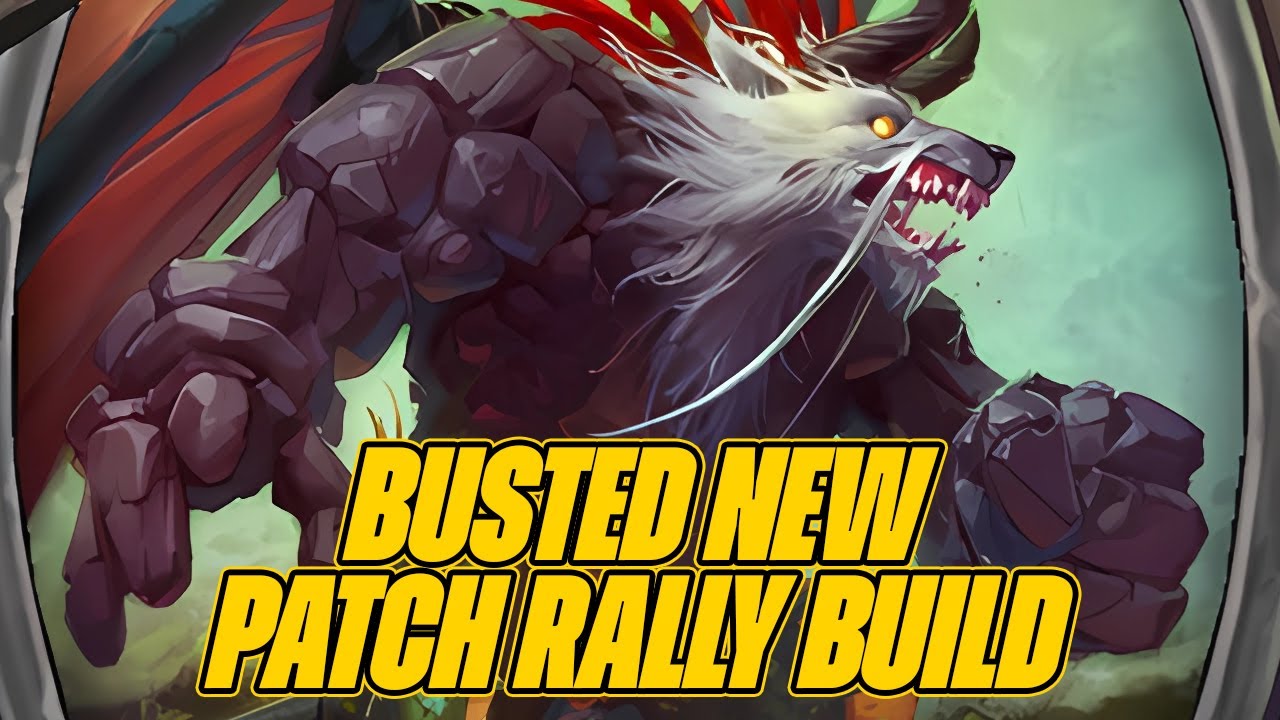 This Rally Build is Busted in The New Patch | Dogdog Hearthstone Battlegrounds