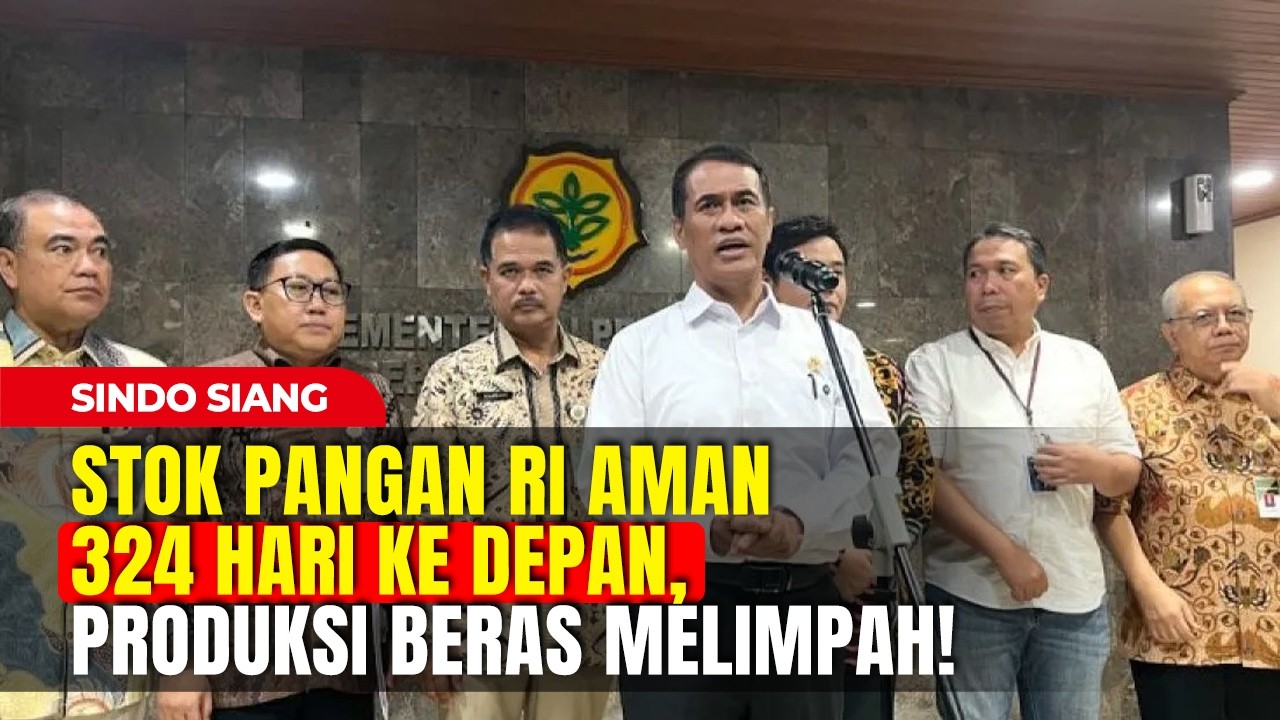Stok Pangan RI Aman 324 Hari ke Depan, Produksi Beras Melimpah! | Sindo Siang | 07/03 | PART 3