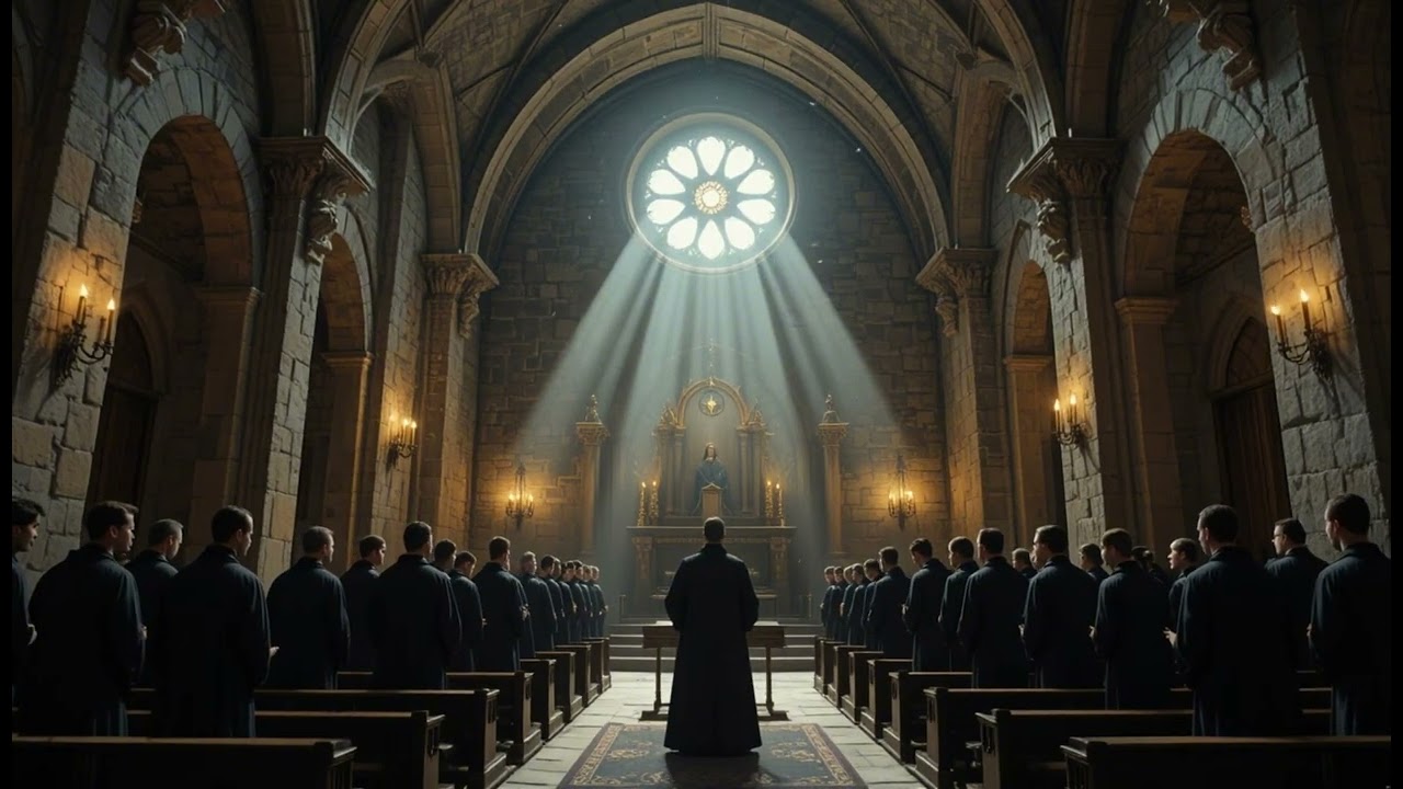 Sacred Gregorian Chant in an Ancient Monastery | Deep Meditation & Prayer
