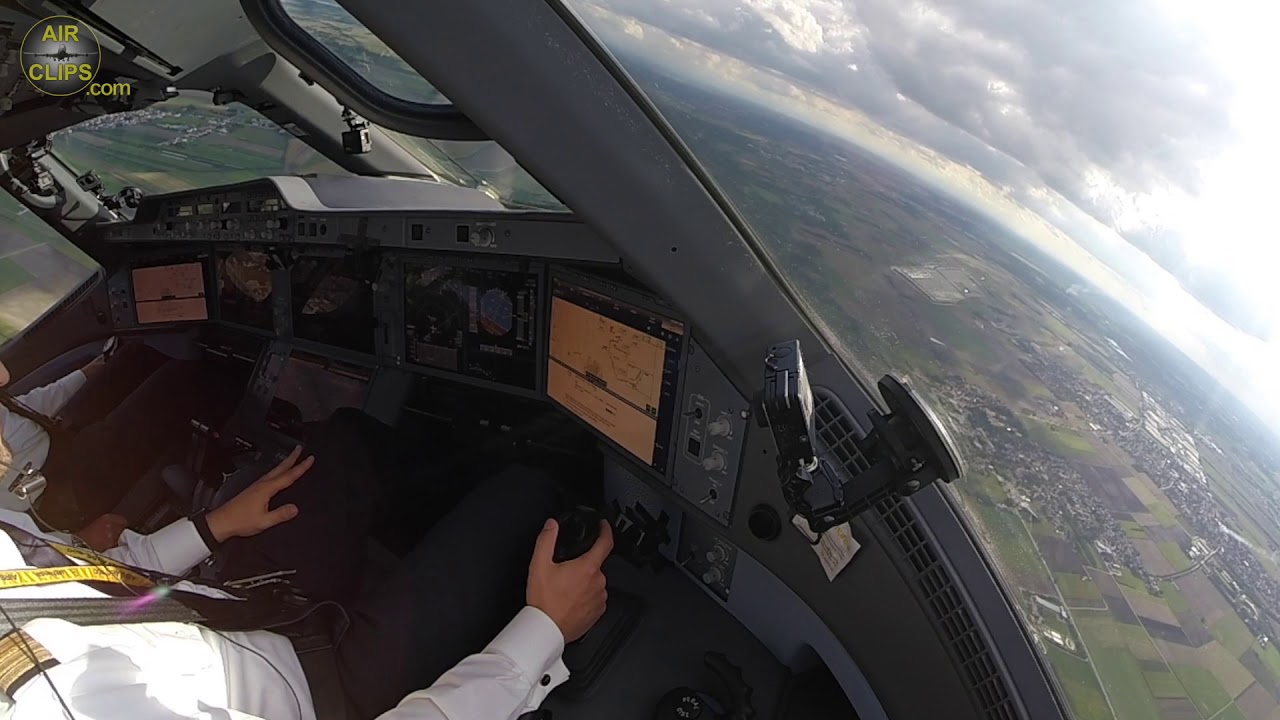 BE AN A350 PILOT! Lufthansa Airbus A350 Takeoff from Munich! [AirClips]