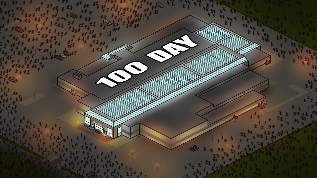 I Survived 100 Days Of SIEGE NIGHT Mod In CROSSROADS MALL