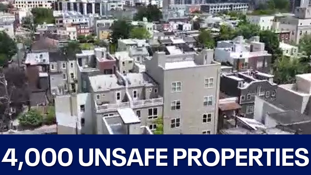 Philly's Controller's Office deems 4,000 properties as unsafe after thorough investigation