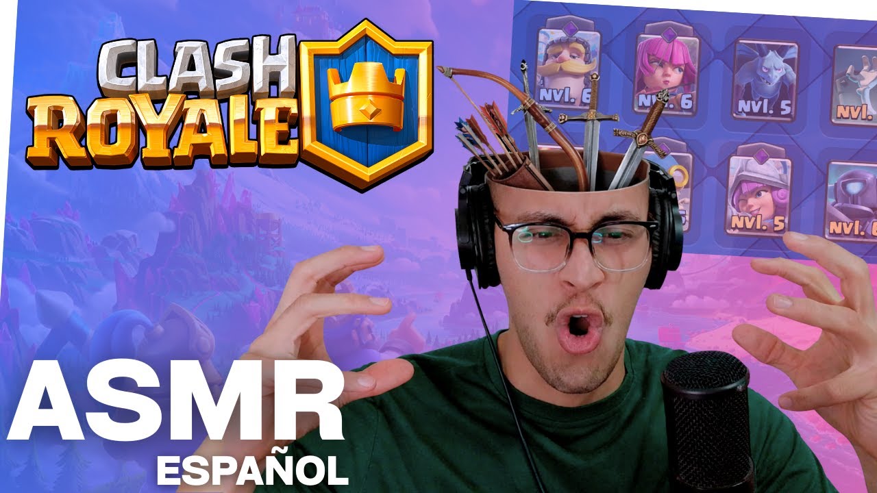 ASMR jugando CLASH ROYALE !! *Partidas Épicas*