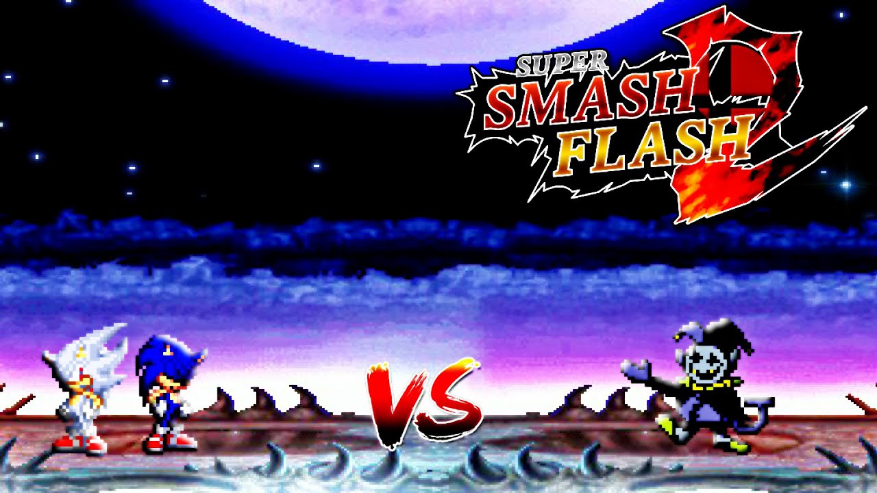 SSF2 Mods: OP Revamped Sonic V3 vs Jevil