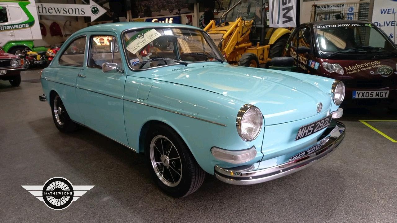 1972 VOLKSWAGEN 1600 TE FASTBACK | MATHEWSONS CLASSIC CARS | AUCTION: 16, 17 & 18 OCTOBER 2024
