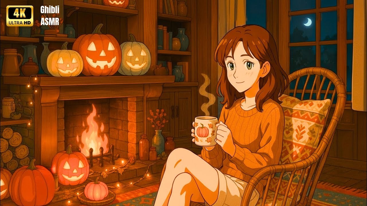 Halloween Fair Day 🎃 — Cinnamon, Lanterns and Warm Autumn Sunlight।