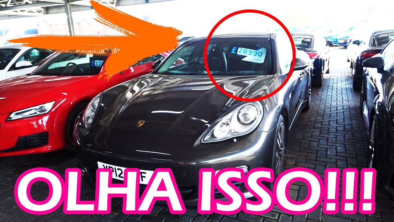Loja de carros na Inglaterra + Preços inacreditáveis