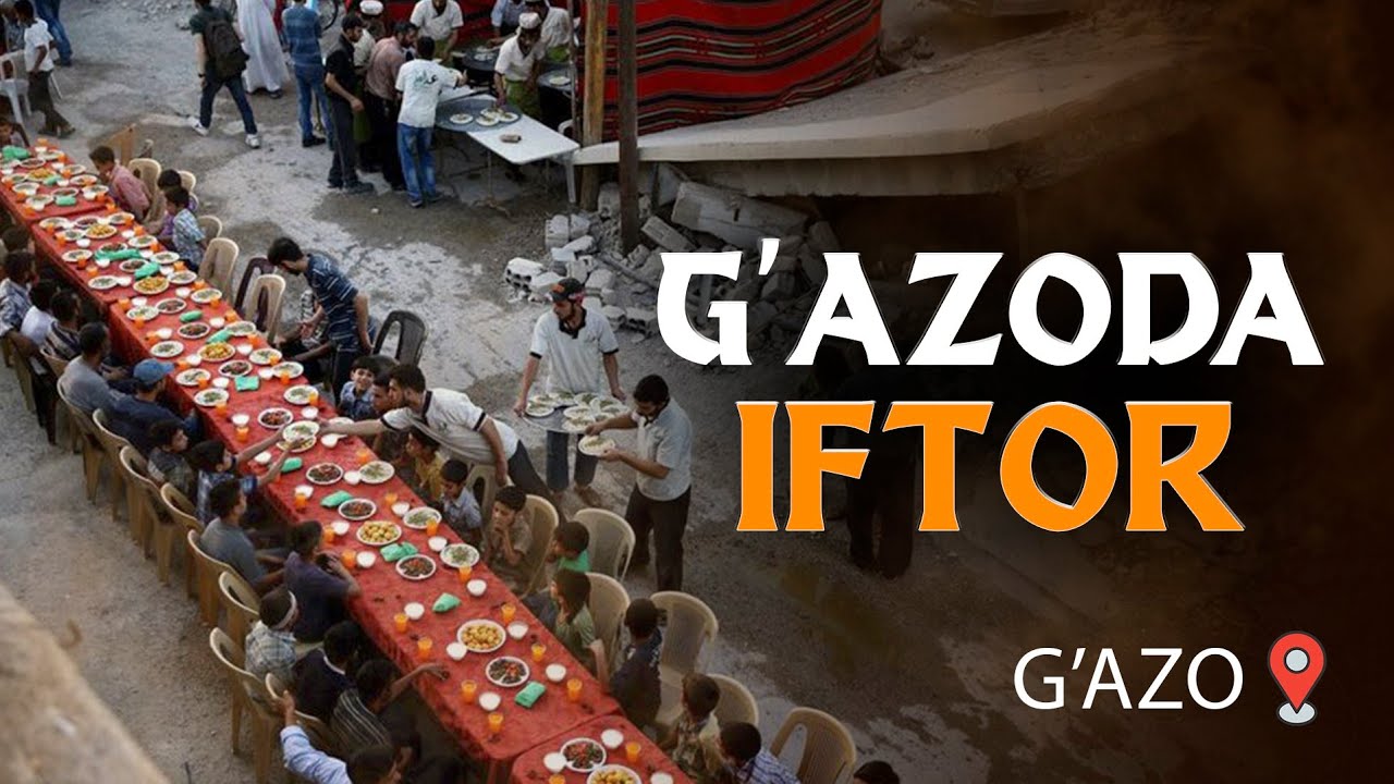 O'zbek birodarlar  nomidan  G'azo ahliga | Iftorlik taomi | Ramazon\2026