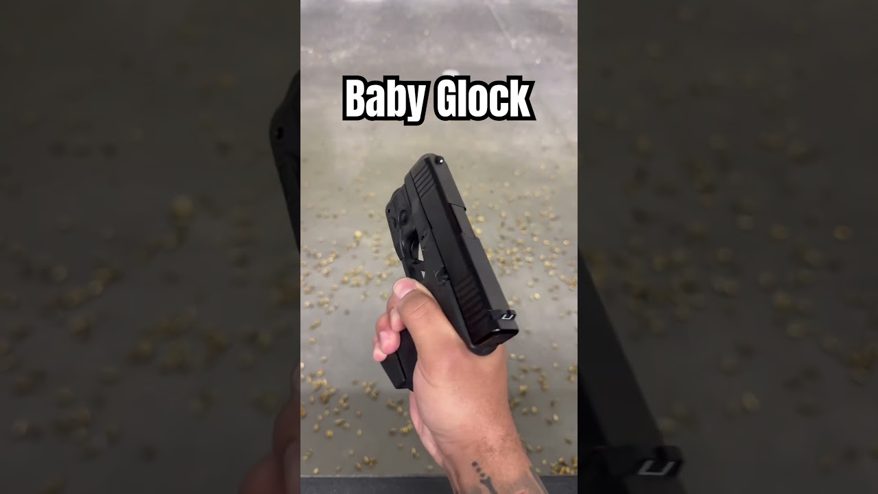 The Baby Glock - Glock 26 Gen 5 #pewpew #glock26 #edc #guns #shorts