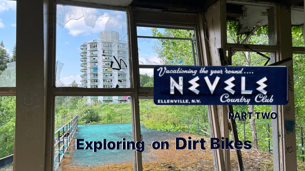 Exploring the ABANDONED NEVELE GRANDE RESORT on DIRT BIKES | Part 2
