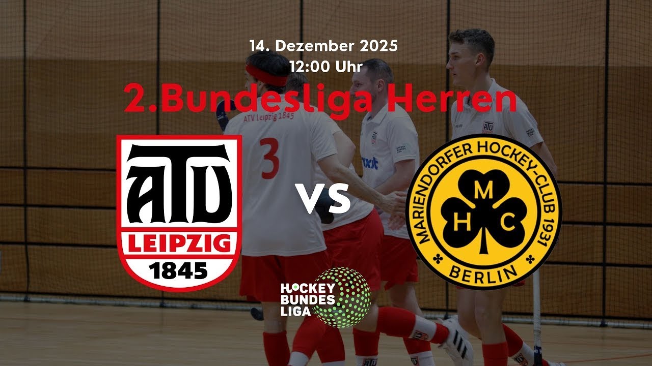 Bundesliga Herren Halle 25/26 - ATV Leipzig – Mariendorfer HC