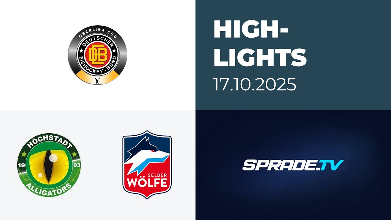 17.10.2025 - Highlights - Höchstadt Alligators vs. Selber Wölfe