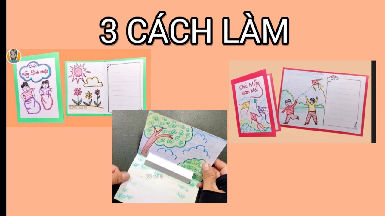 Bài 9 thiết kế thiệp chúc mừng với hình vẽ trò chơi dân gian - vẽ kéo co | mĩ thuật lớp 6 | KCart3