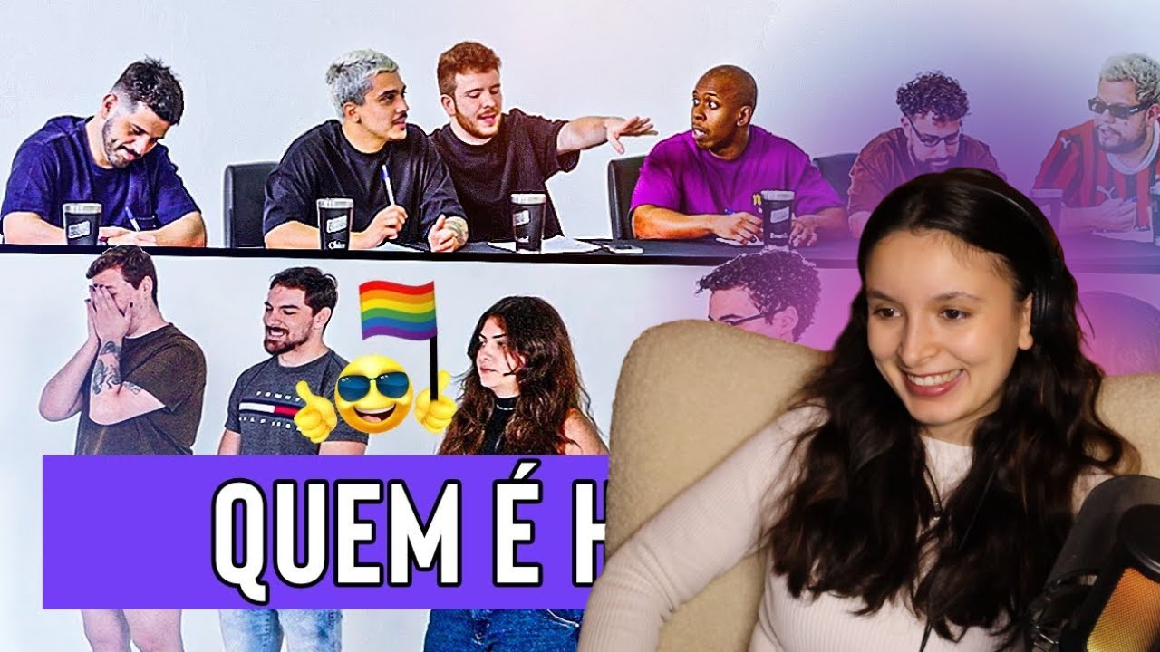 REACT QUEM É HÉTERO? | AQUELES CARAS