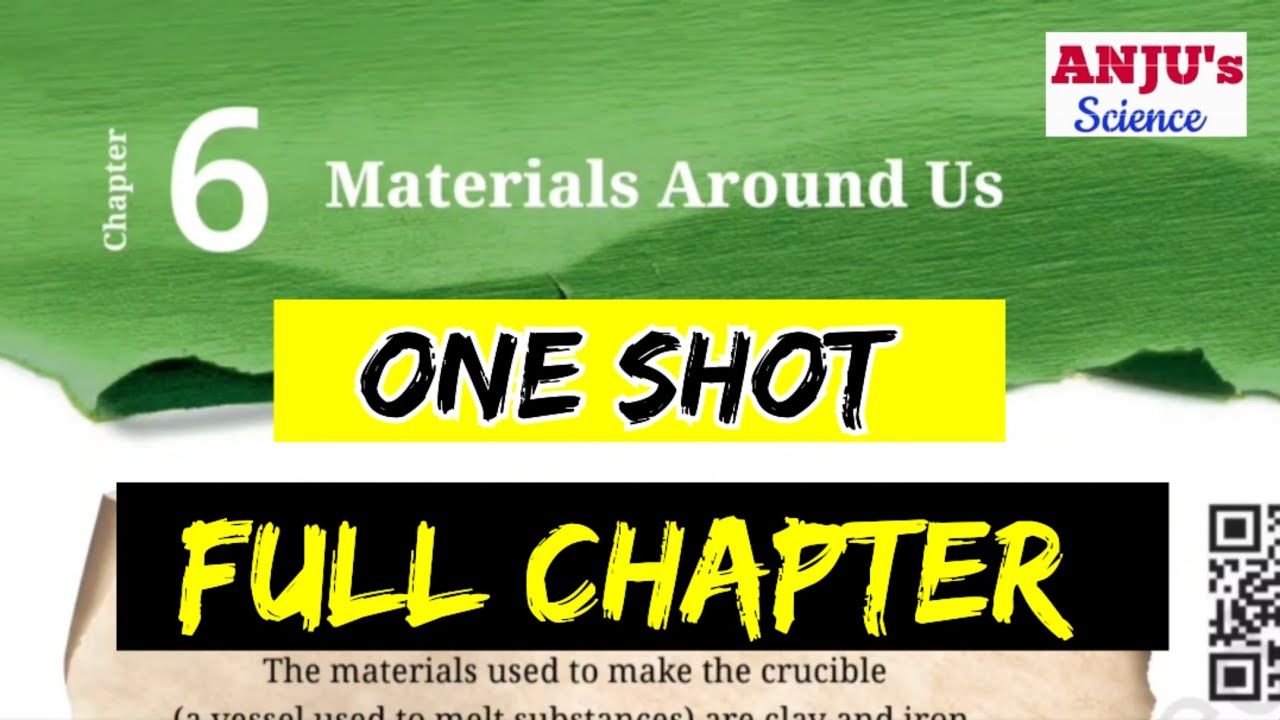 Class 6 Chapter 6 Materials Around Us  | One Shot | Curiosity | Science 