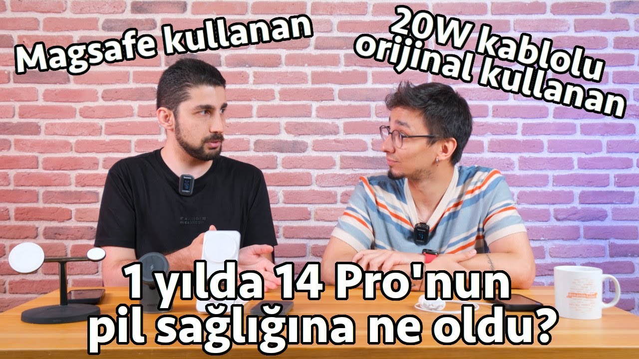 1 yılda 14 Pro'nun pil sağlığına ne oldu? Magsafe VS Kablolu Şarj!