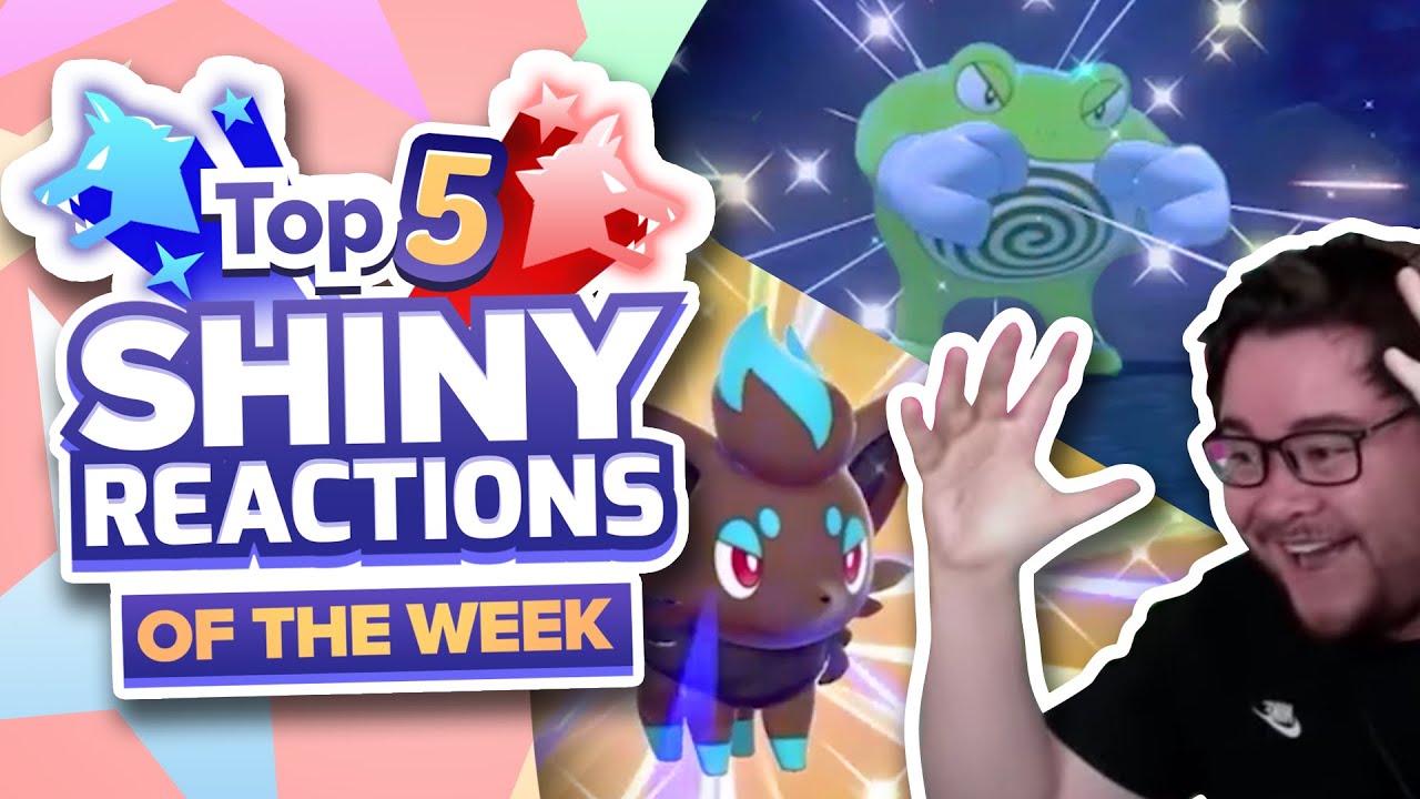 TOP 5 SHINY REACTIONS OF THE WEEK! Pokemon Sword and Shield Shiny Montage!