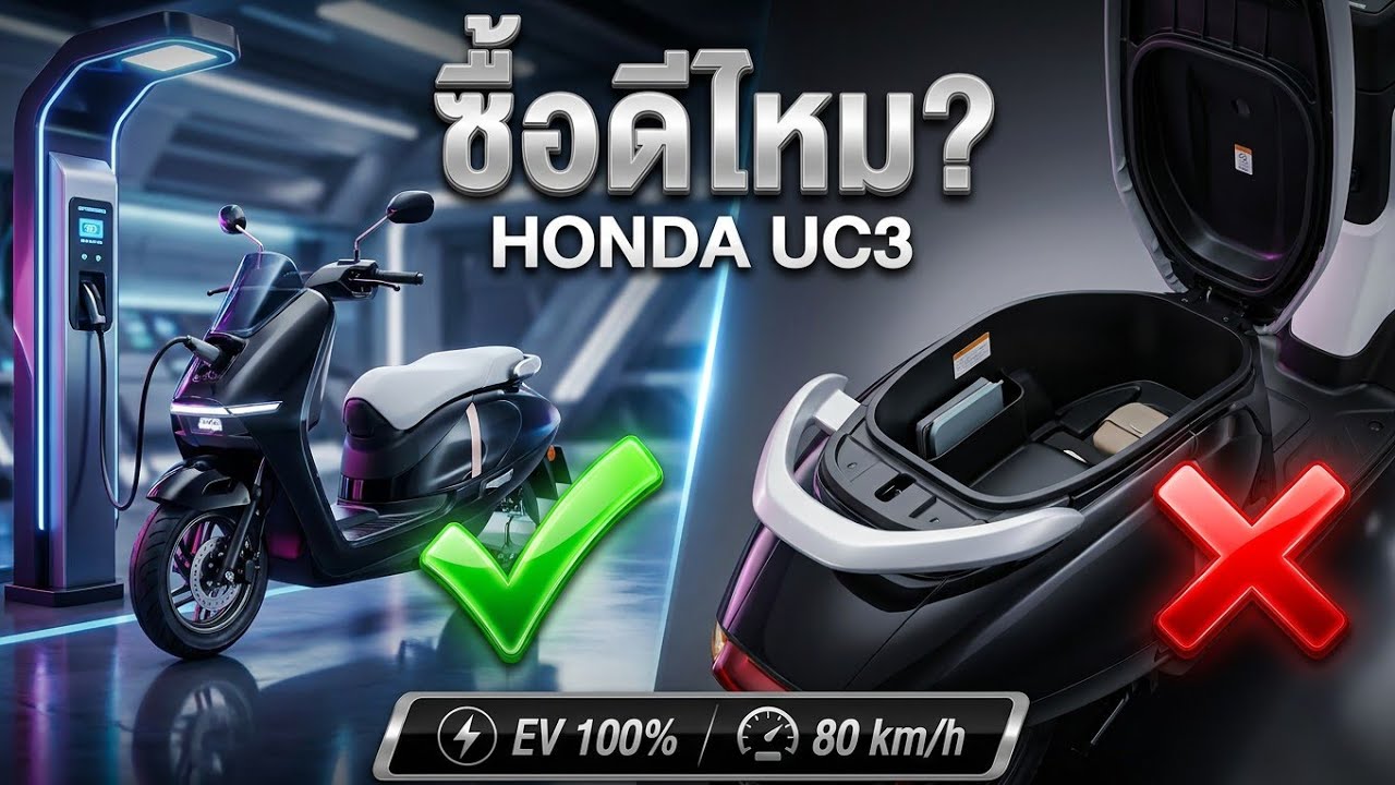 #รีวิว #ข้อมูล #ราคา #Honda #UC3 #จุดเด่น #จุดด้อย 