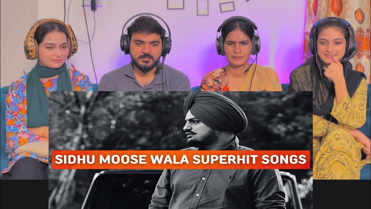 Sidhu Moose Wala Iconic Songs (Top 25) Reaction | Death Anniversary Special Video