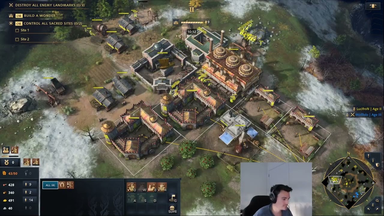 Use this strategy to counter Zhu'Xi Fast Castle | Ottomans vs Zhu'Xi | AoE4