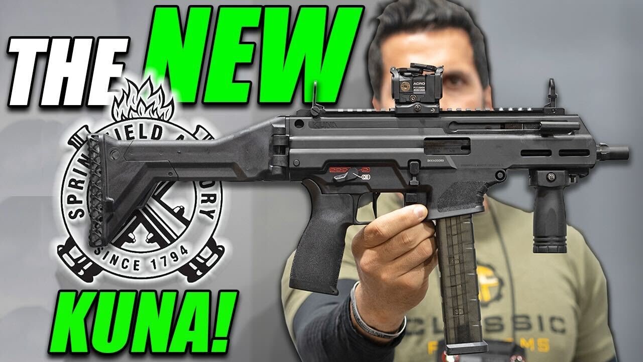 New Springfield Armory Kuna | PCC с роликовым затвором и замедленным затвором всего за 1000 долла...