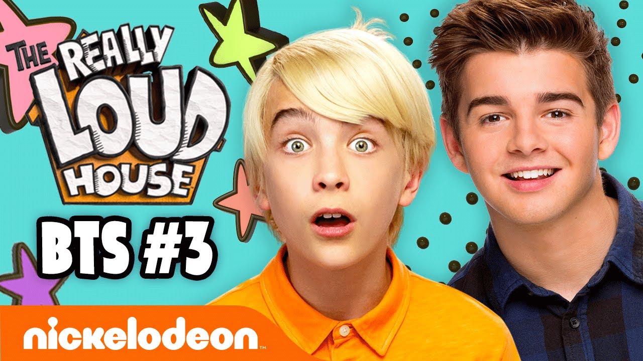 The Really Loud House Behind The Scenes Ep.3 w/ Jack Griffo From The Thundermans! | Nickelodeon